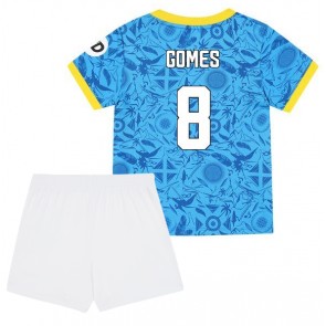 Wolves Joao Gomes #8 Replik 3rd trikot Kinder 2025-26 Kurzarm (+ Kurze Hosen)